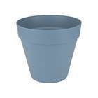 Pot Loft Rond à réserve d'eau, bleu vintage D39 x H. 35,2 cm
